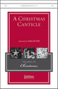 A Christmas Canticle SATB choral sheet music cover